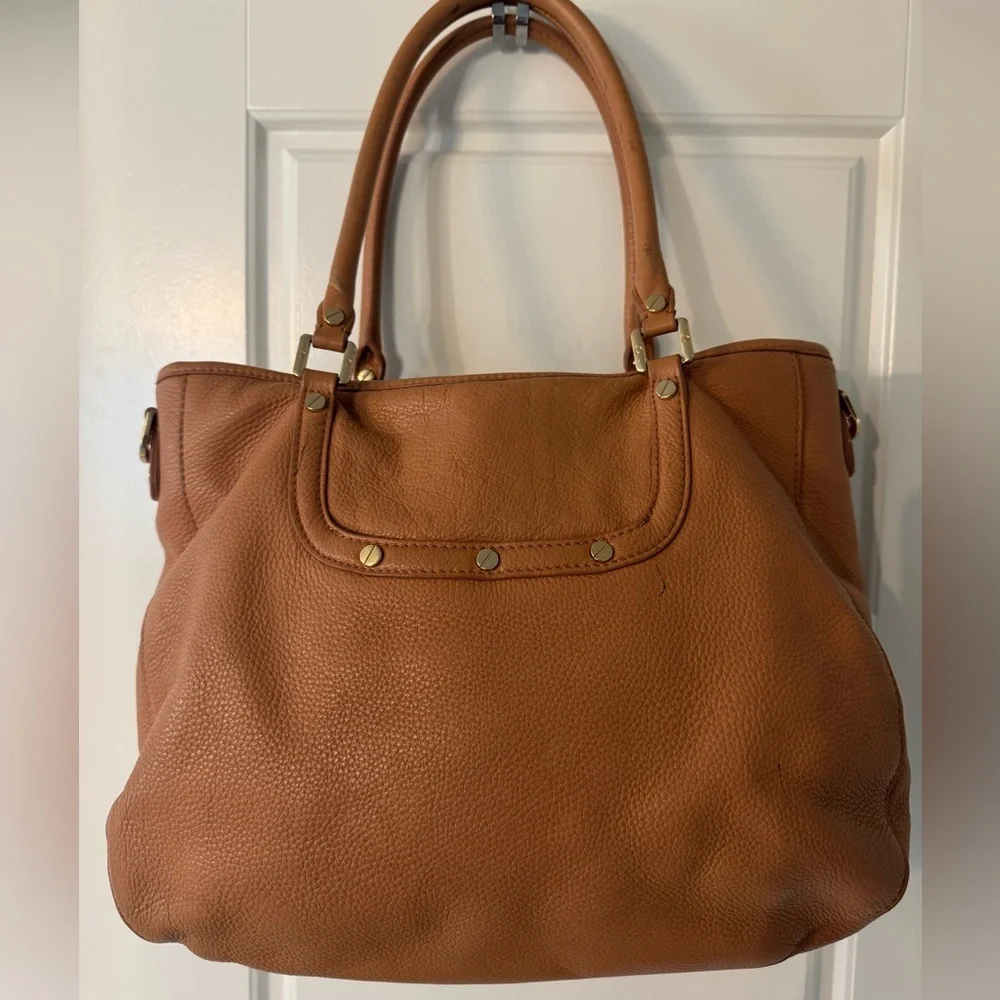 Tory Burch Tan Amanda Leather Tote